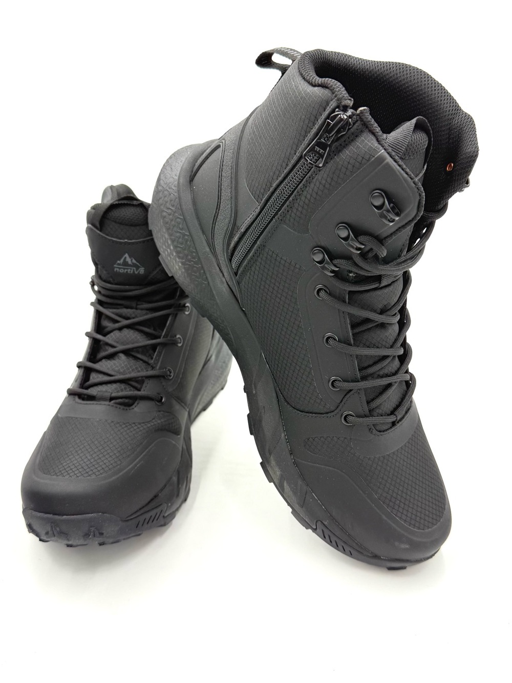 NIB Men’s Nortiv 8 Black Lightweight Military Tactical Boots Size 10.5